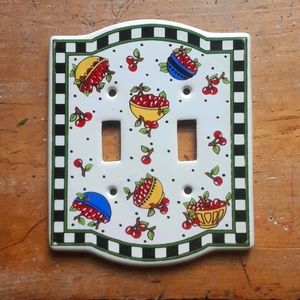 Double Ceramic light switch